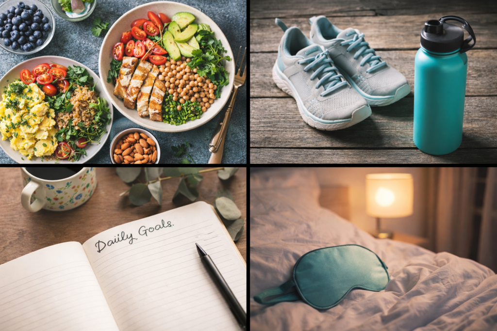 Simple healthy routine 1