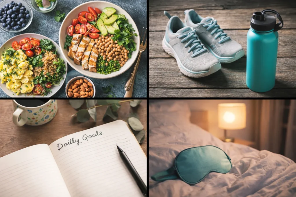 Simple healthy routine